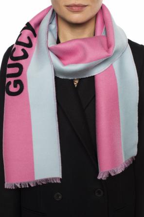 Striped scarf, zdjęcie 2 Striped scarf od Gucci